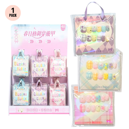 Xiang'z Nail Sticker 8.7*9cm Multi Pattern