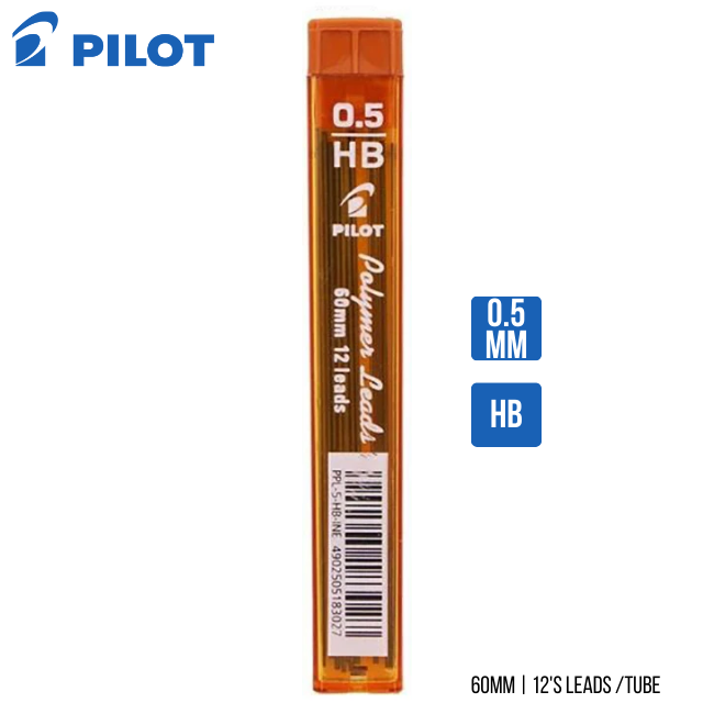 Pilot Polymer Pencil Leads 0.5mm