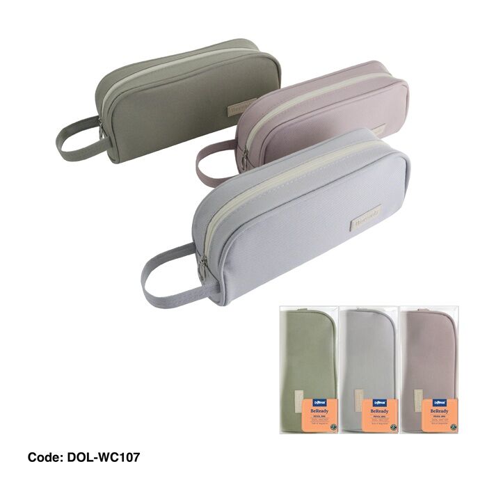 Dolphin Soft Pencil Bag WH123 - Asst Colour
