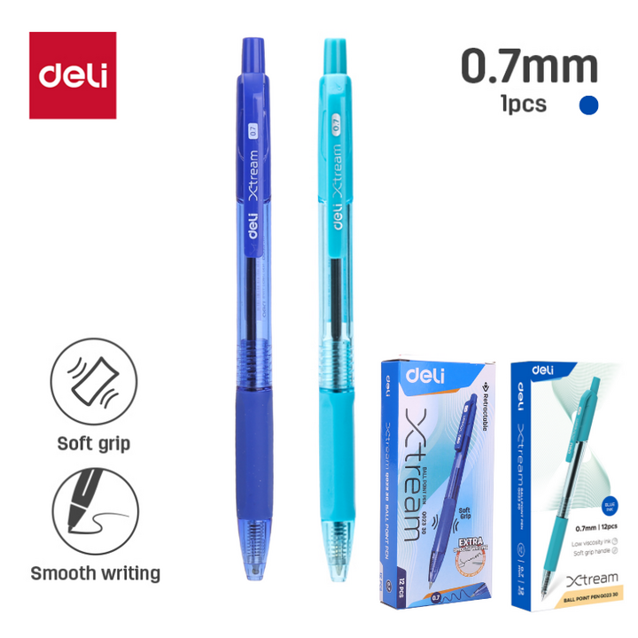 Deli Ballpoint Pen Bullet Tip Q023 0.7mm