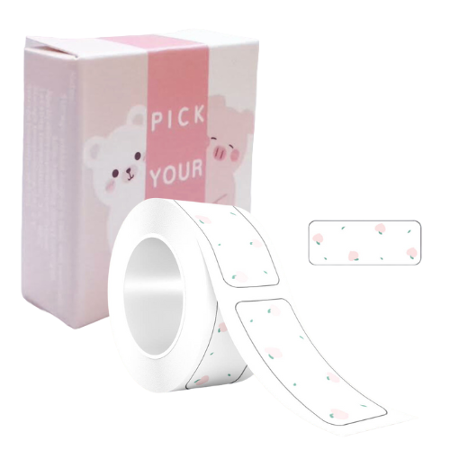 UEW Peach on White labels for D30s
