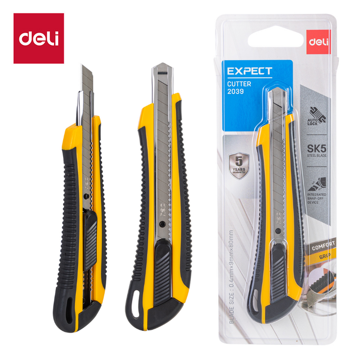 Deli 13 Snap-off Blades Cutter