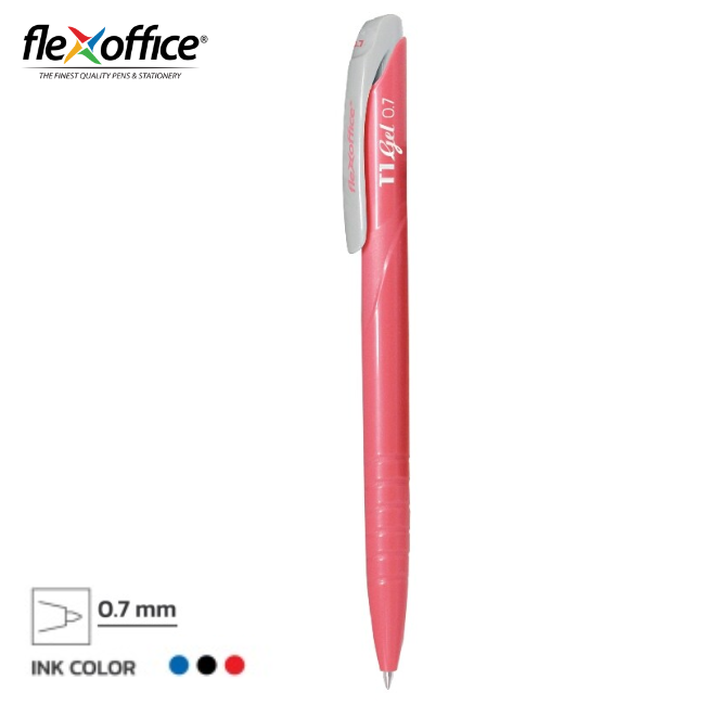 Flexoffice T1 Rectractable Gel Pen 0.7mm