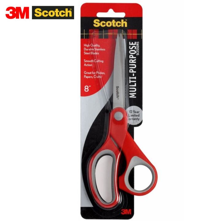 3M Scotch 8inch Multi-Purpose Scissors 1428