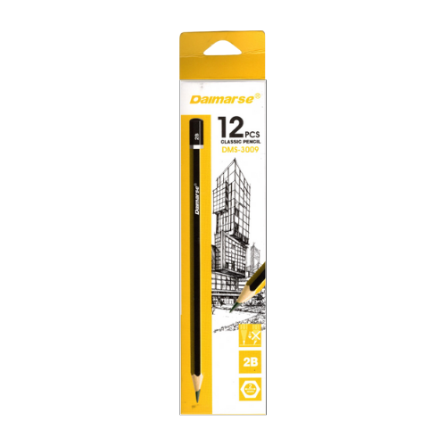 Daimarse 2B Pencil DMS-3009 12's