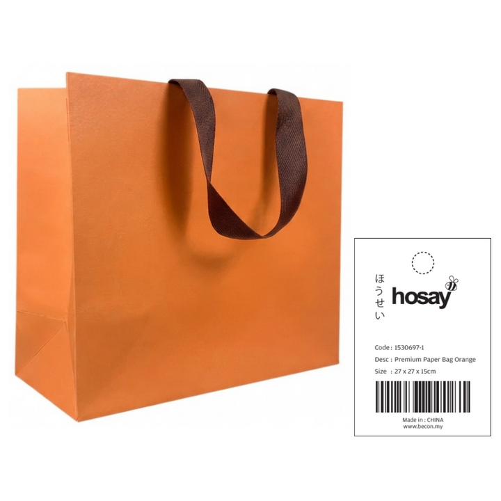 Hosay Premium Paper Bag 27 x 27 x 15cm