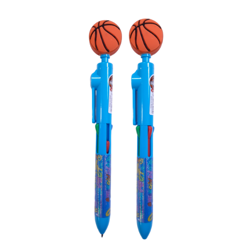Basketball 4 Colors Ball Pen