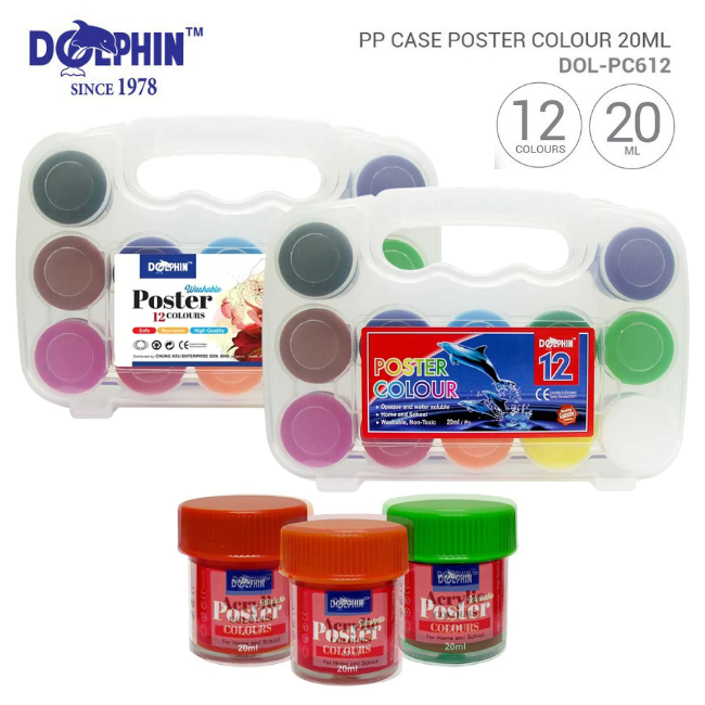 Dolphin Poster Colour