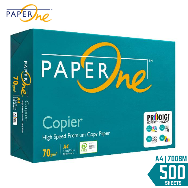 PaperOne Green Box A4 Paper 70gsm 500's
