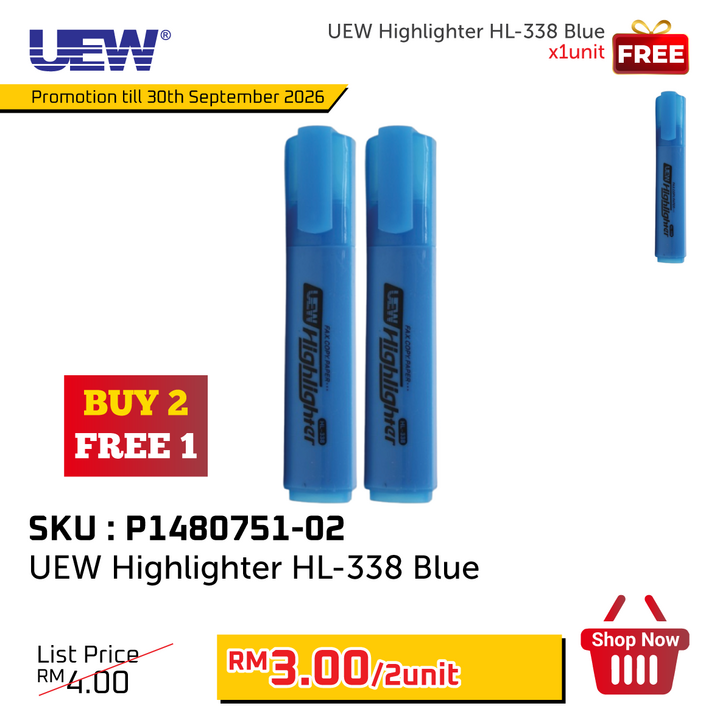 Promo@UEW Highlighter HL-338