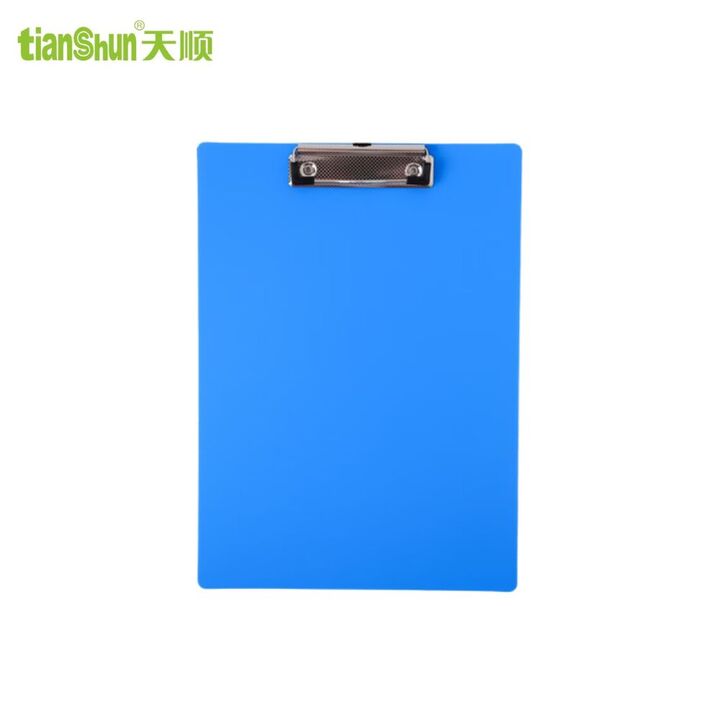 TianShun PP Plastic Wire Clip Board A5