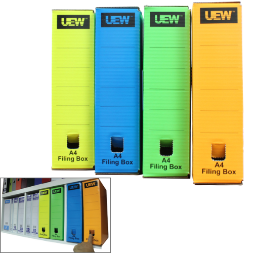 UEW Filing Box A4 U-6070 2pcs/pack