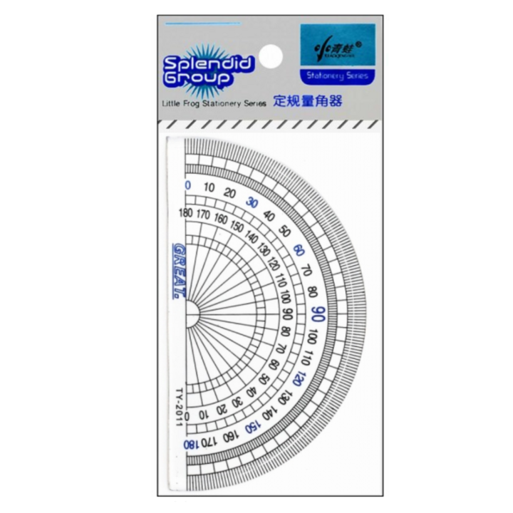 Protractor Semi Circle 10cm
