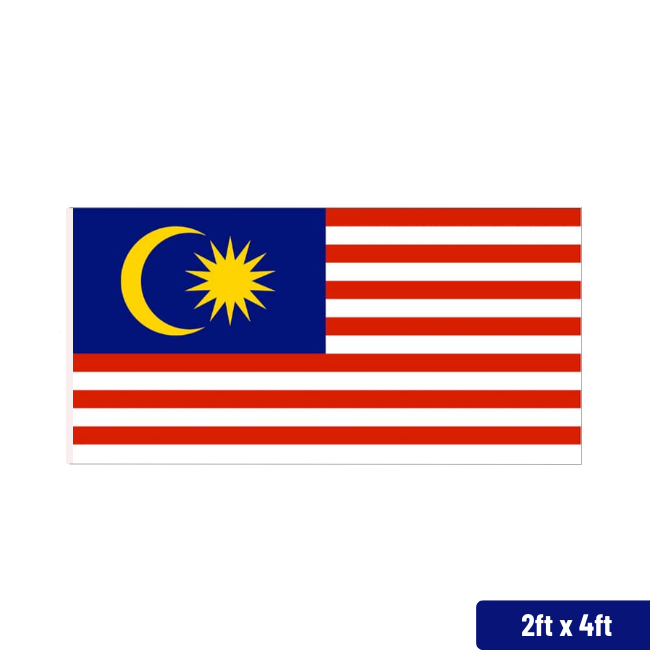 Flag - Malaysia 2'x4'