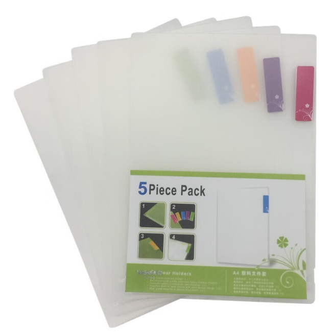 TianShun Clear Holder A4 (5pcs/pack)