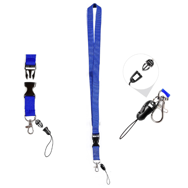 Lanyard 2cm with Release Buckle for Name Tag & Phone