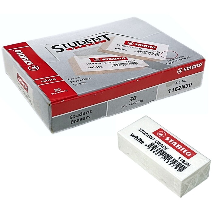 Stabilo Student Eraser (30pss/Box)