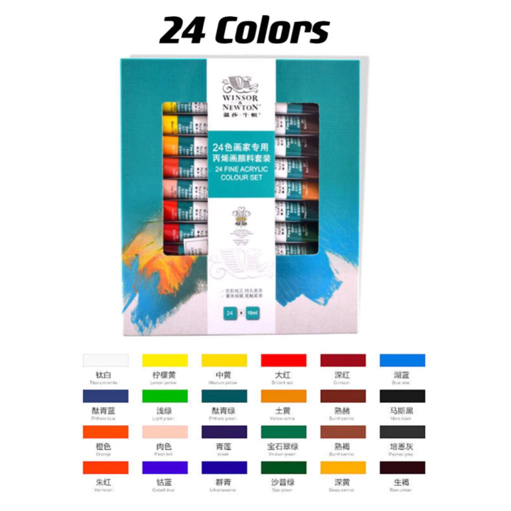 Winsor & Newton Acrylic Colour 10ml