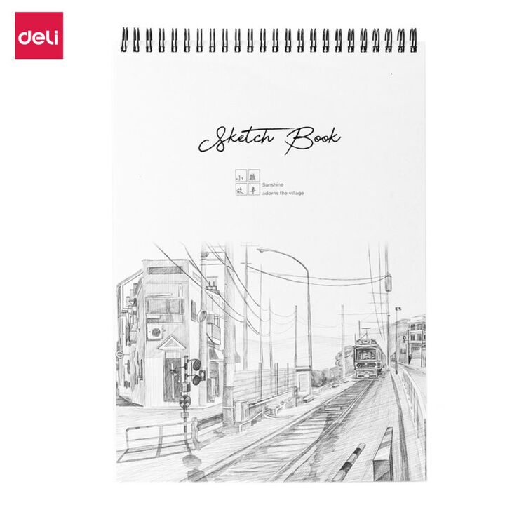 Deli Sketch Book A4 Size 40'sheets