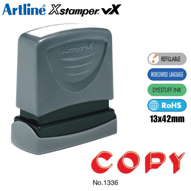 Artline X Stamper (Copy) ES-BV - Red