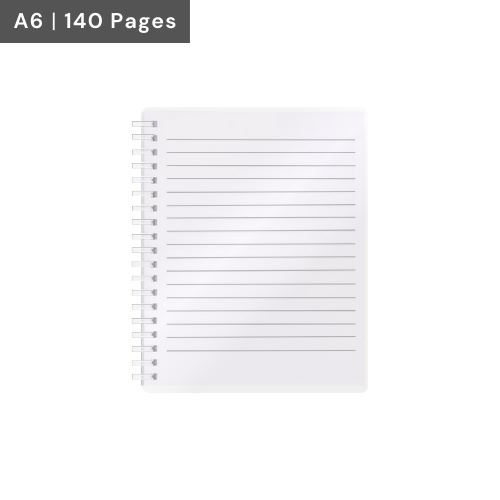 HEYMIXIONG Spiral Note Book A6 Single Line 140pgs 56264