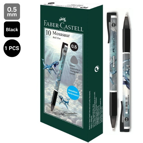 Faber-Castell Grip X Jurassic Land 0.5mm - Black