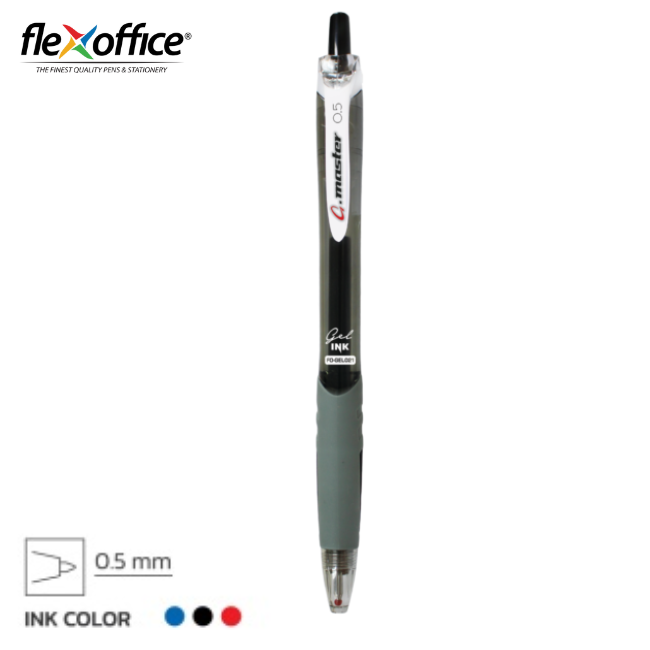 Flexoffice G-Master Retractable Gel Pen 0.5mm FO-GEL021