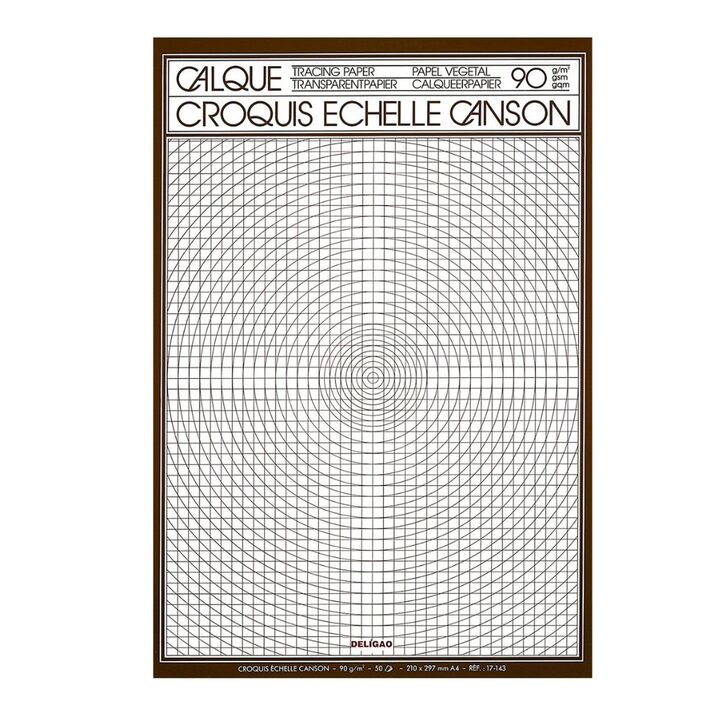 DELIGAO Tracing Paper A4 90gsm 50's