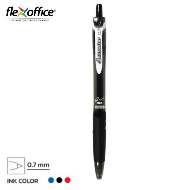Flexoffice G-Master Retractable Gel Pen 0.7mm