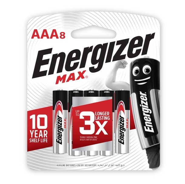 Energizer Battery AAA (8's)