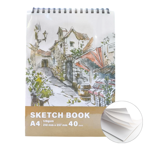 GuangBo Sketch Book 128g A4 40 sheets