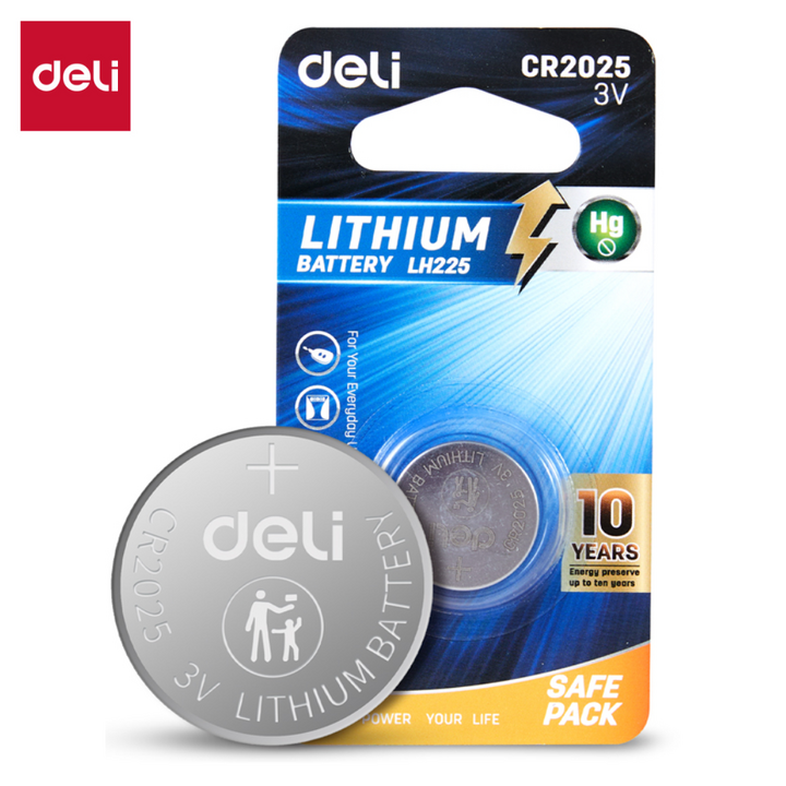 Deli Lithium Battery CR2025