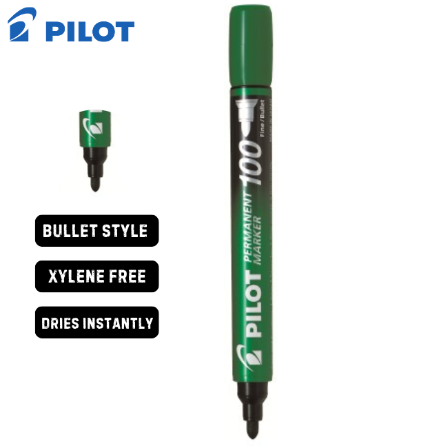 Pilot 100 Permanent Marker Bullet