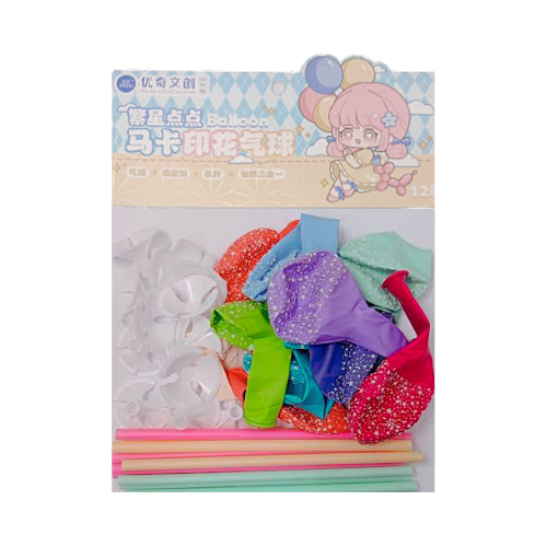 YOUQI Star Dots Party Balloon 12's
