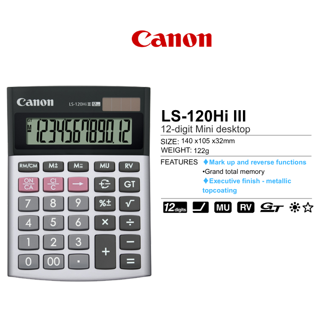 Canon Desktop Calculator