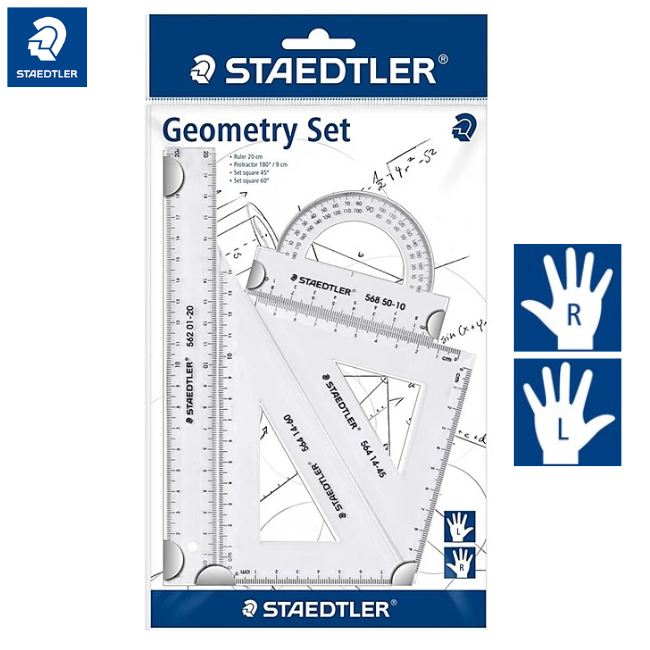 Staedtler Geometry Set 569-0 WP4TH (Set of 4)