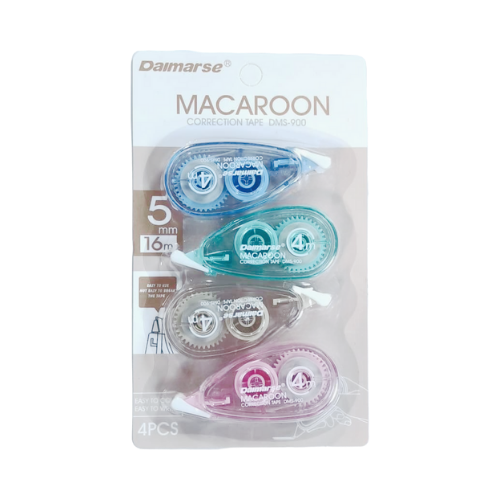 Daimarse Correction Tape DMS-900 4's 5mm x 4m macaroon