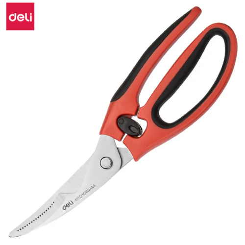 Deli Kitchen Scissors Red