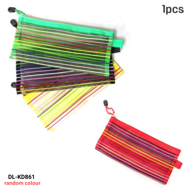 Zip Soft Bag Colourful Line