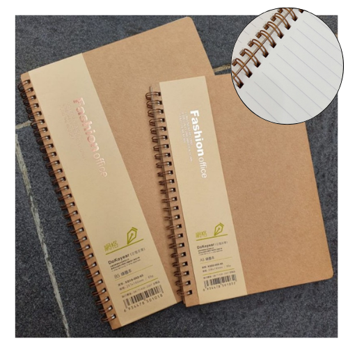 DoKoyear Wire-O Kraft Cover Notebook B5 130pages