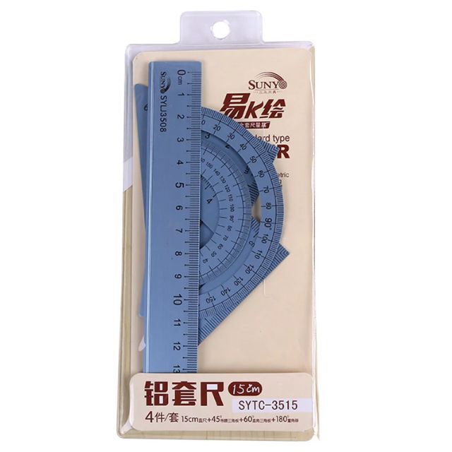 Student Ruler Set 4in1 SUNY SYTC-3515/STYC3615