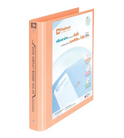 Elephant Dura Display Binder Clear Holder Refillable A4 20's 444A4