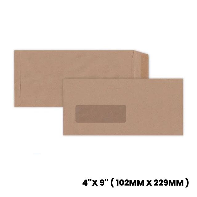Envelope Manila Window 20's