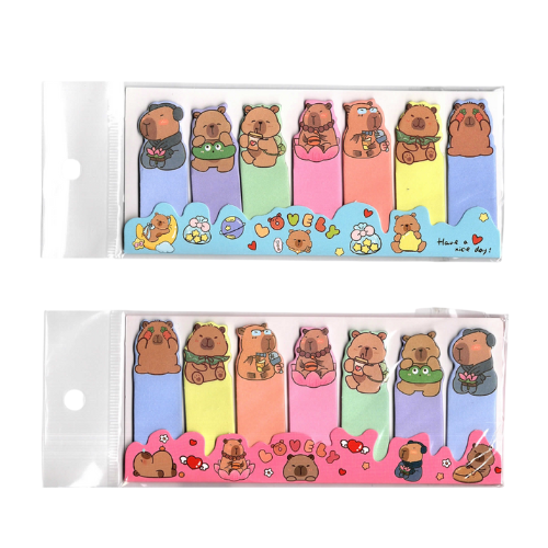 Capybara Pet Index Sticky Tabs BLT-8386