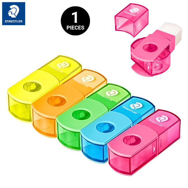 Staedtler Sharpener with Eraser 2in1