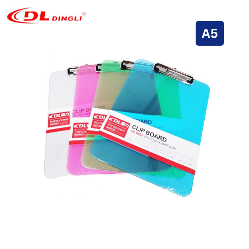 Dingli Colour Hard Plastic Wire Clip Board