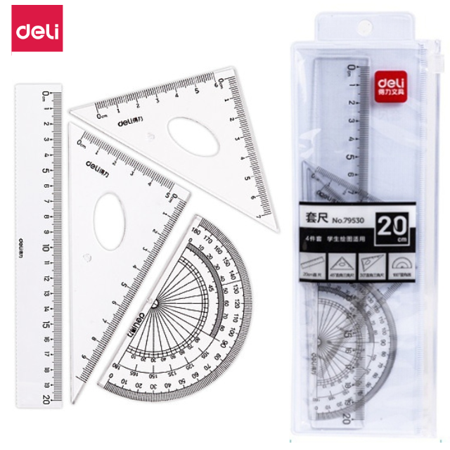 Deli Ruler Set 4's