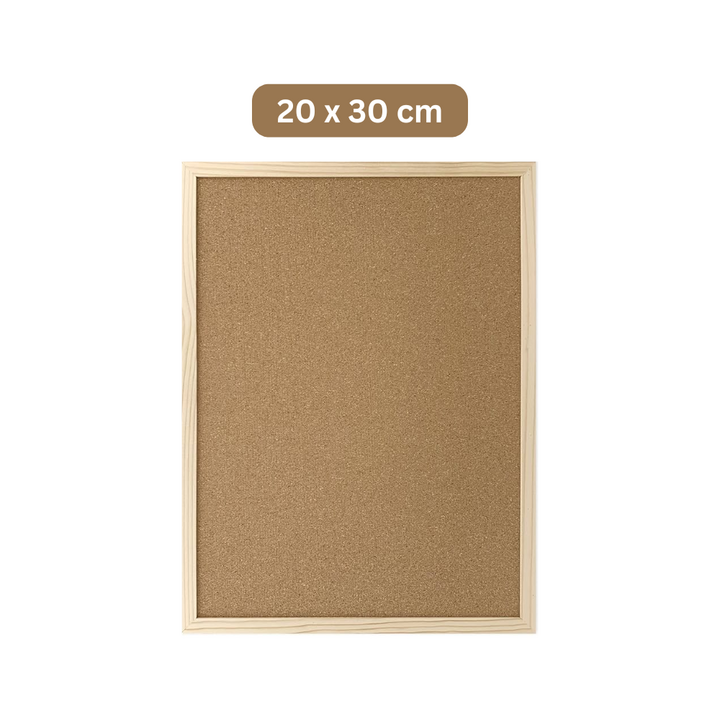 Wooden Frame Cork Board