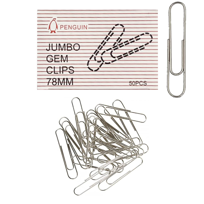 Jumbo Gem Clips