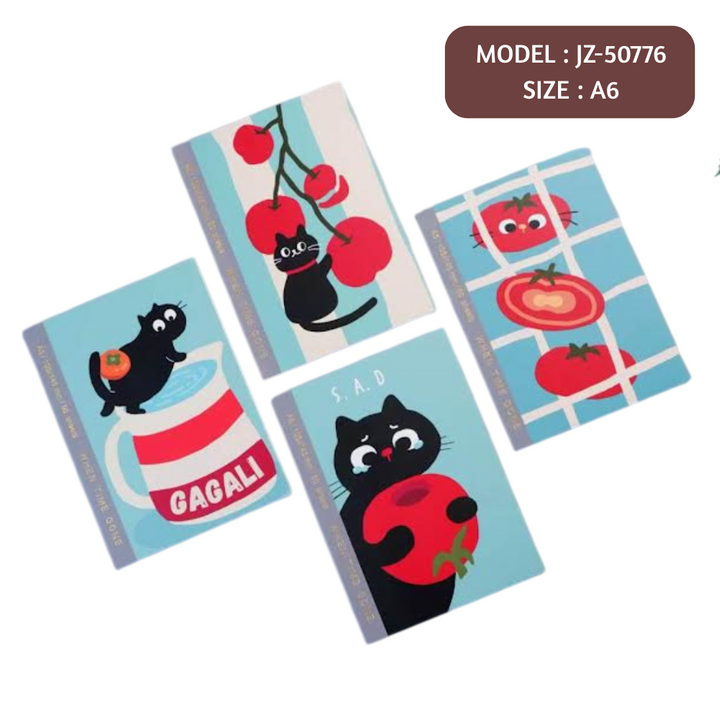Charming Notebook A6 JZ-50776 60shts